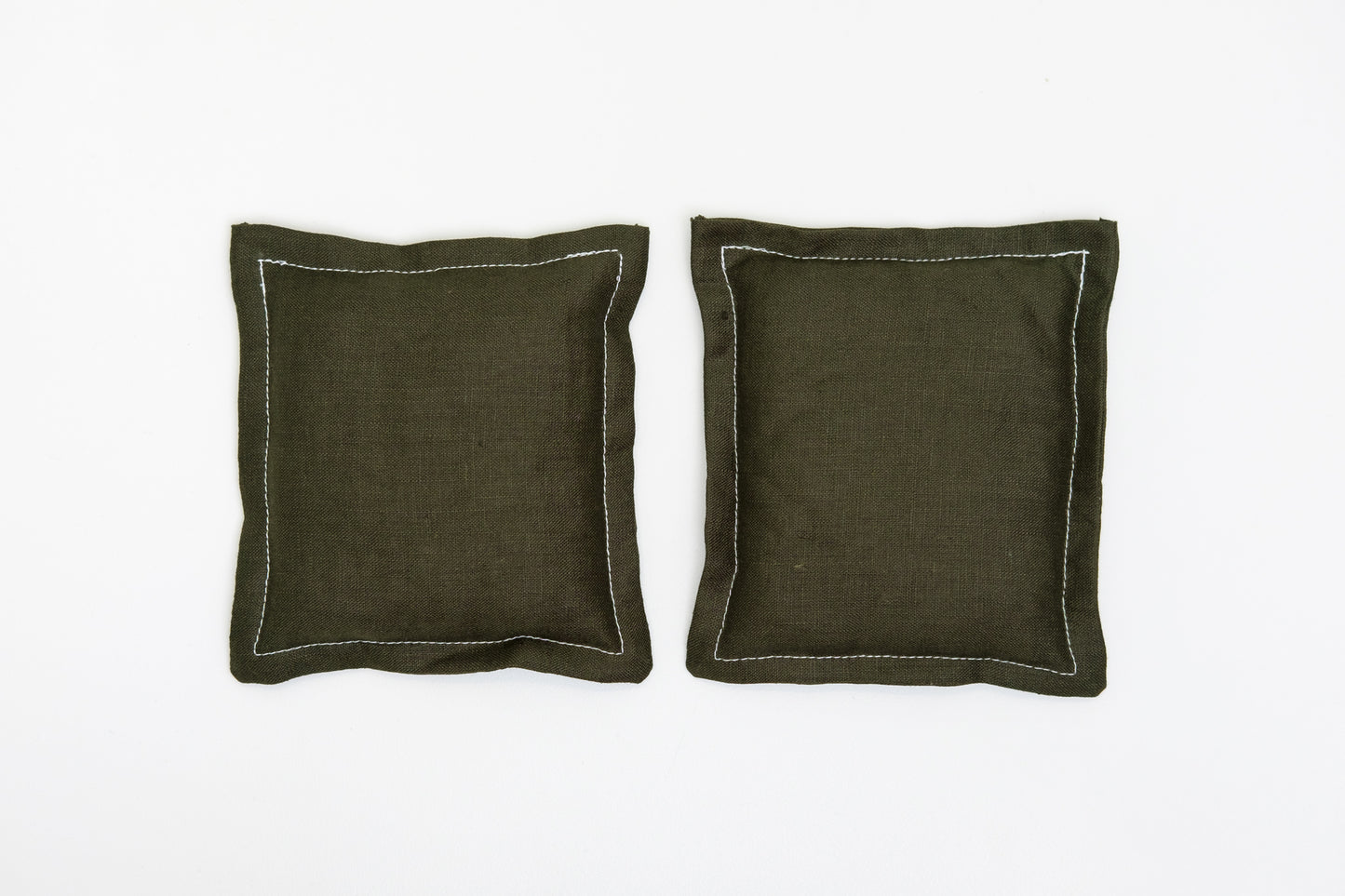 Linen Hand Warmers – Military Green