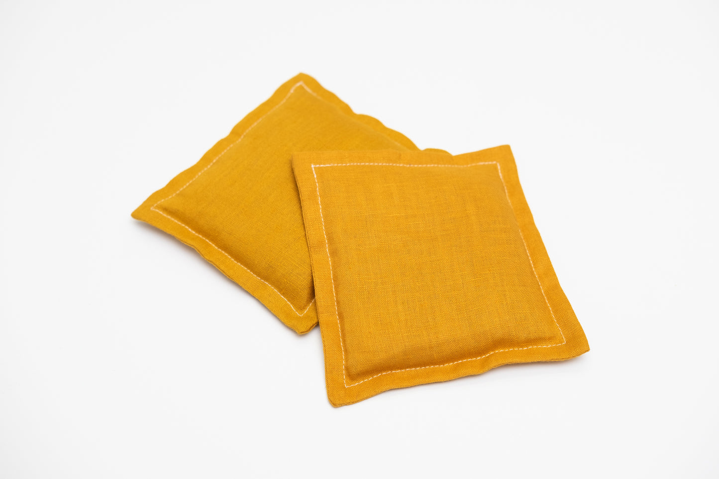 Linen Hand Warmers – Mustard